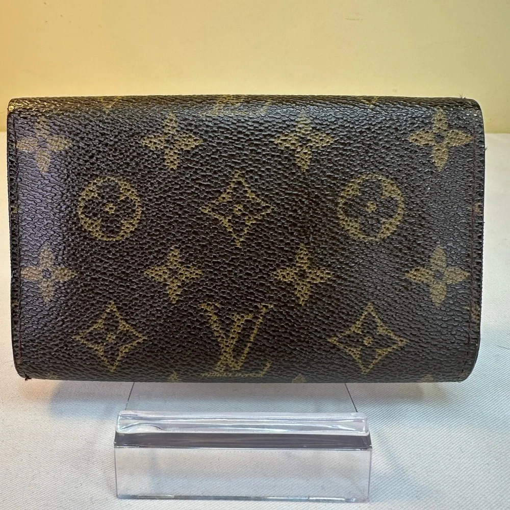 Louis Vuitton Monogram Portefeuille Tresor Wallet CA0041 Spain 2001 - Picture 6 of 13